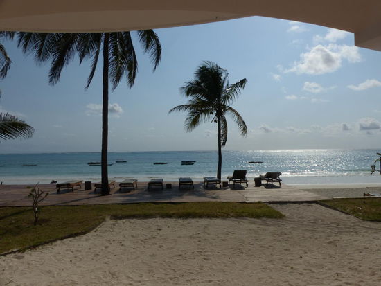 Ausblick von unserem Zimmer