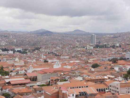 Die weiße Stadt von oben