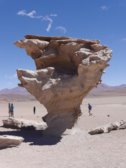 Arbol de piedra (Baum aus Stein) , wobei mich erinnert diese Formation eher an ne Maus oder nen Fuchs oder Ähnliches aus ner Trickserie ; -)