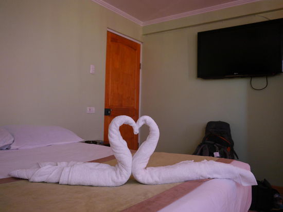 Unser Hotelzimmer in Calama