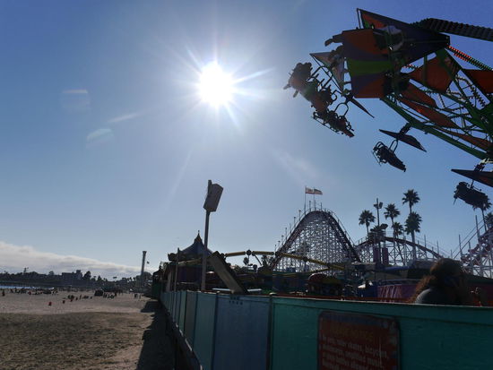 Santa Cruz- Vergnügungspark, Casino am Strand.... Amis halt :-p