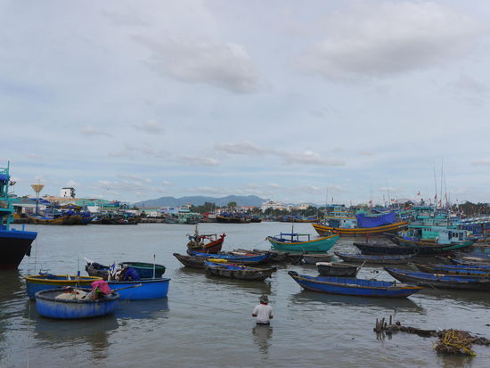 Am Hafen von Phan Thiet