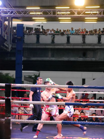 Ein bisschen Thai- boxing