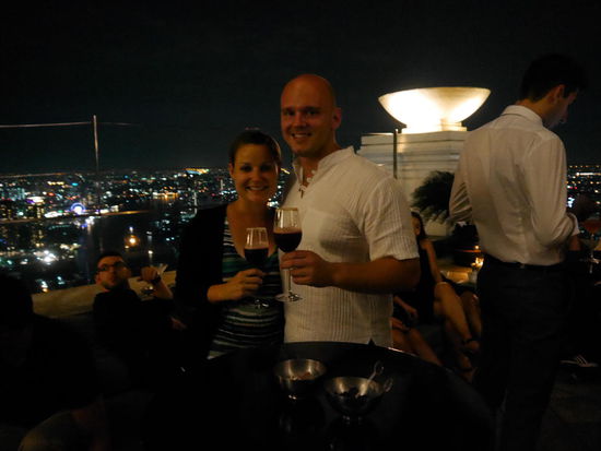 Sirocco Sky Bar - bekannt aus Hangover 2. 