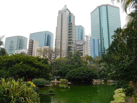 Spaziergang im Kowloon Park