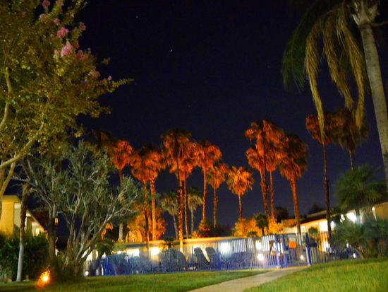 Unsere Unterkunft in Palm Springs