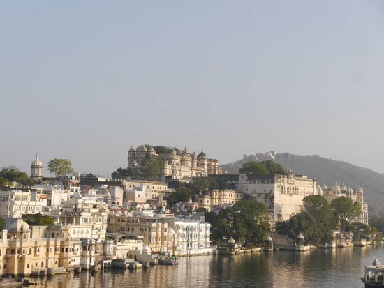 Blick von unserer Dachterrasse 