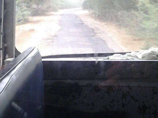 So sieht die offizielle Straße nach Pushkar aus 