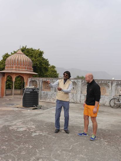 Beim Drachensteigen lassen