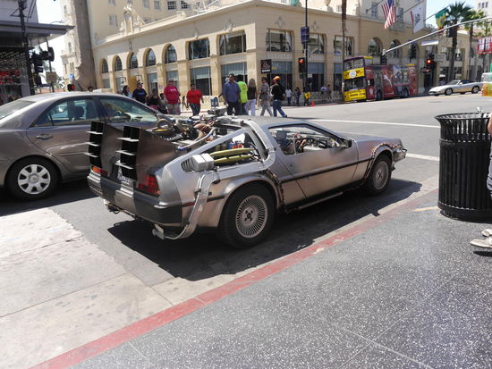 Das Auto aus "Zurück  in die Zukunft"