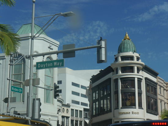 Rodeo Drive mit zahlreichen Luxusboutiquen