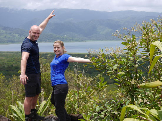 Toller Ausblick auf den Arenalsee