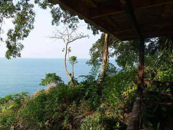 Ausblick von unserem Balkon