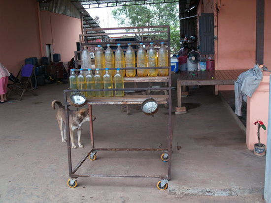 An dieser Tankstelle haben wir getankt...