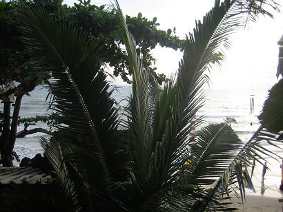 Ausblick von meiner Strandhuette