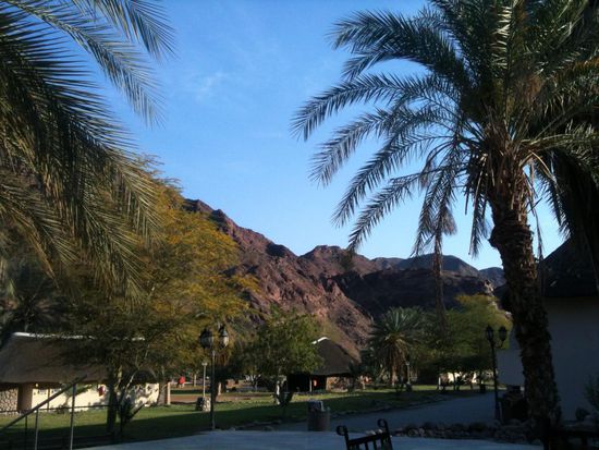 Ai-Ais - eine grüne Oase.