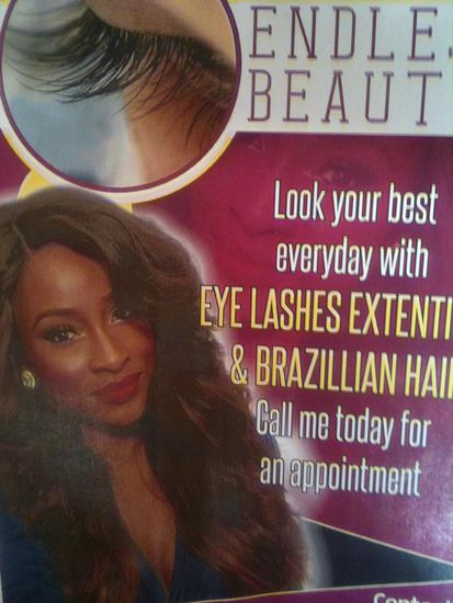 So sieht dann die Werbung für einen namibischen Brazilian aus.