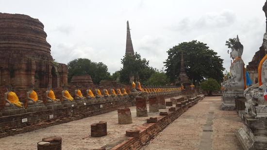 Kleiner teil einer riesigen antiken Tempelanlage....