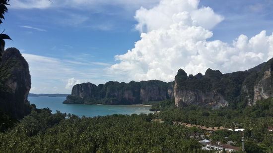 Von oben nach einer kletterpartie...