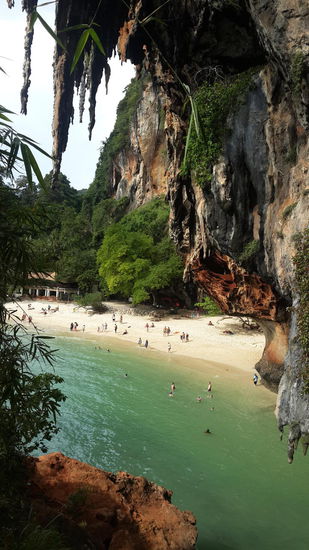 dafür war es an diesem Strand super zum schwimmen...