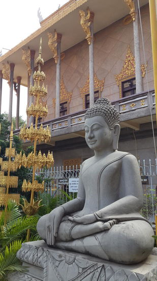 95 Prozent der Bevölkerung sind Buddhisten...