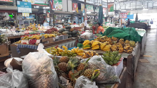 Noch ein Foto vom Markt...