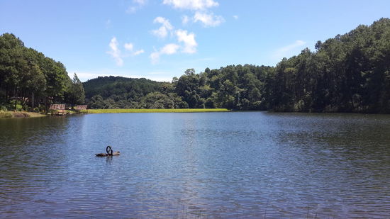 Stausee im Norden es war angenehm kühl (25° Grad)...