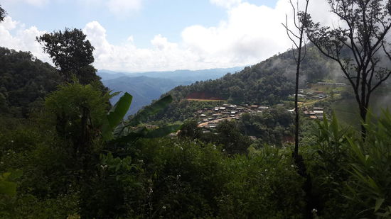 Hier ein Blick auf das Bergdorf...