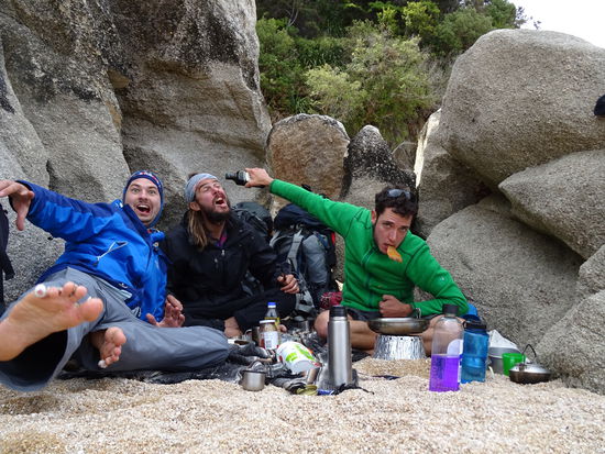 Ich fand auch gleich ein paar Freunde...   