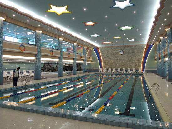 Das Wasser war recht kalt - aber es schwimmt ja auch keiner.