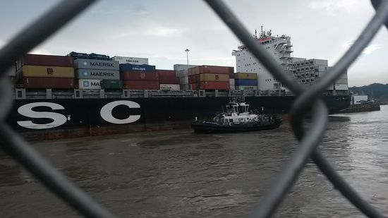 Wie Sie sehen, sehen Sie nichts - Panamakanal.