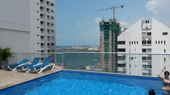 Pool auf dem Dach ist nie verkehrt.