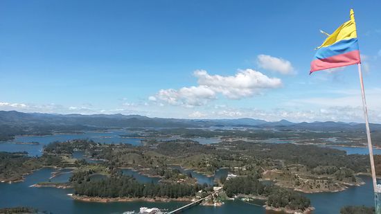 Ausflug nach Guatape.