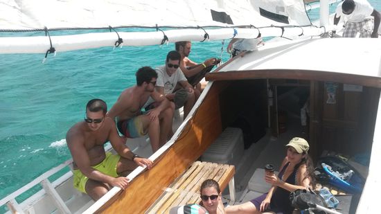 "If you had brought me a couple of girls you would have paid nothing for this trip." Captain said to me.