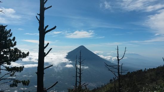 Nichtaktiver Nachbarvulkan La Agua.
