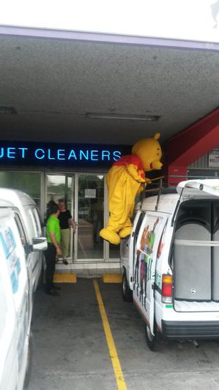 Nach getaner Arbeit.