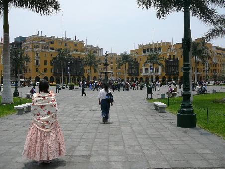 Plaza de Armas in Lima