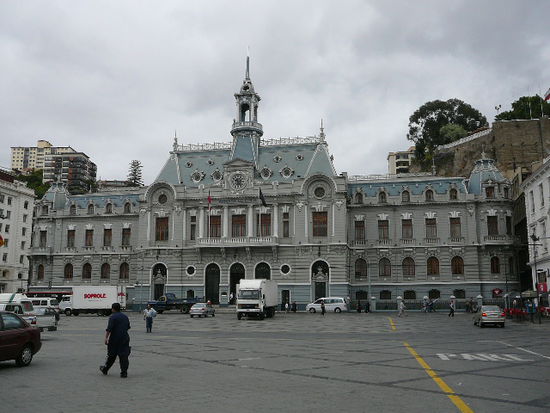 Platz im Zentrum von Valparaiso