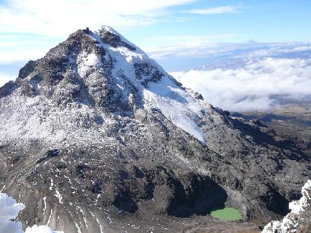 Iliniza Sur, der auch bestiegen werden kann (5263m.ü.M)