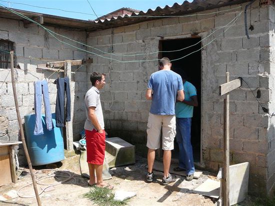Hausbesuche in der Favela