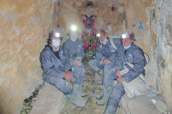 Unsere Gruppe mit dem "Maskottchen"