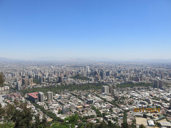 Ansicht eines Teils der Stadt