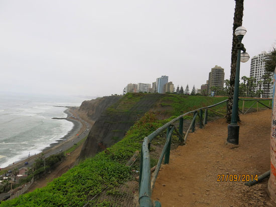 Malecon in Lima
