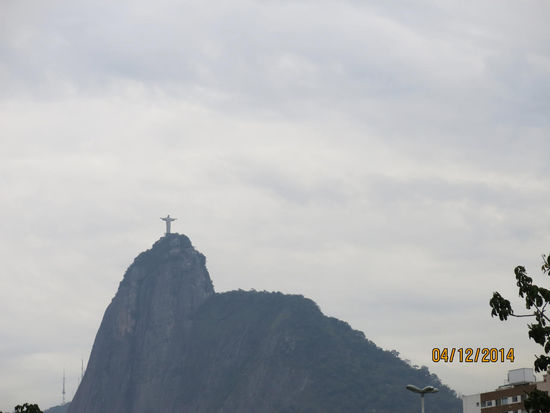 Christus Statue vom Zuckerhut aus