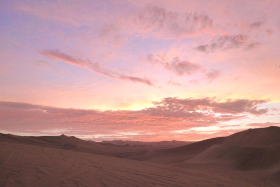 Sonnenuntergang in der Oase