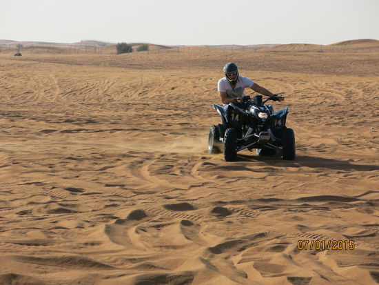 Daniel am Quad