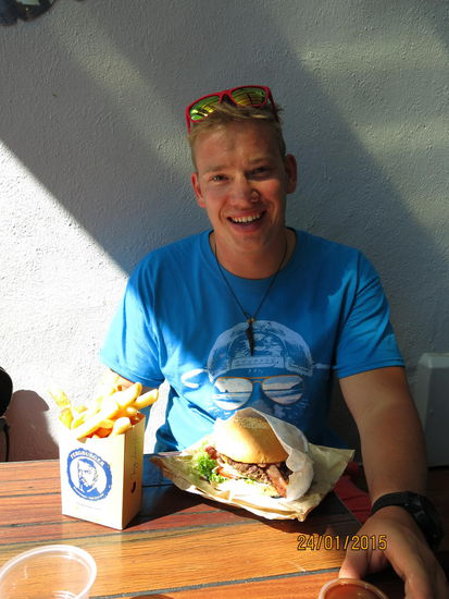 Fergburger, ohne Schmarrn der beste Burger den wir jemals gegessen haben!