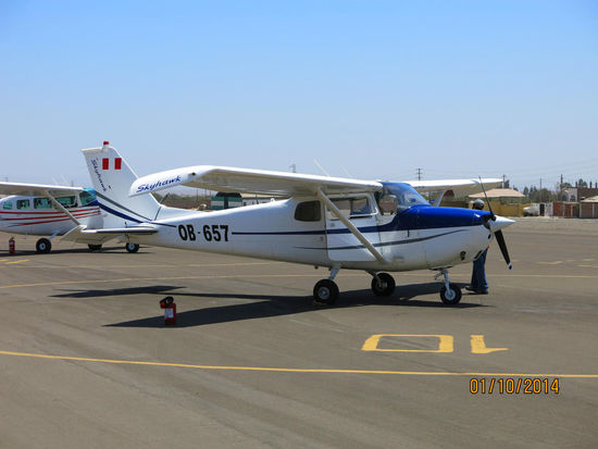 unser kleines Flugzeug