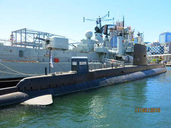 Uboot im National Marine Museum