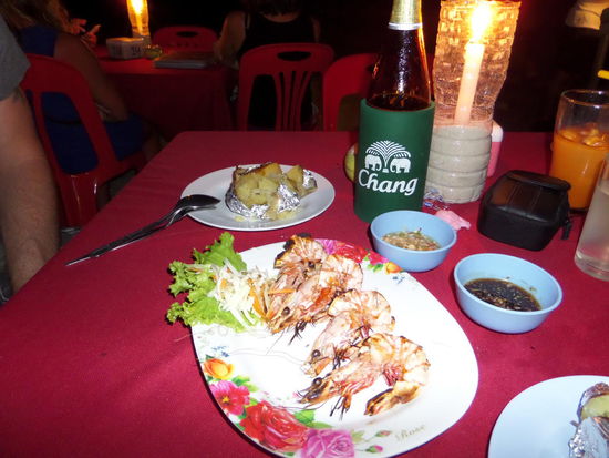 Und so schauts dann aus, wenns zum Tisch kommt ...